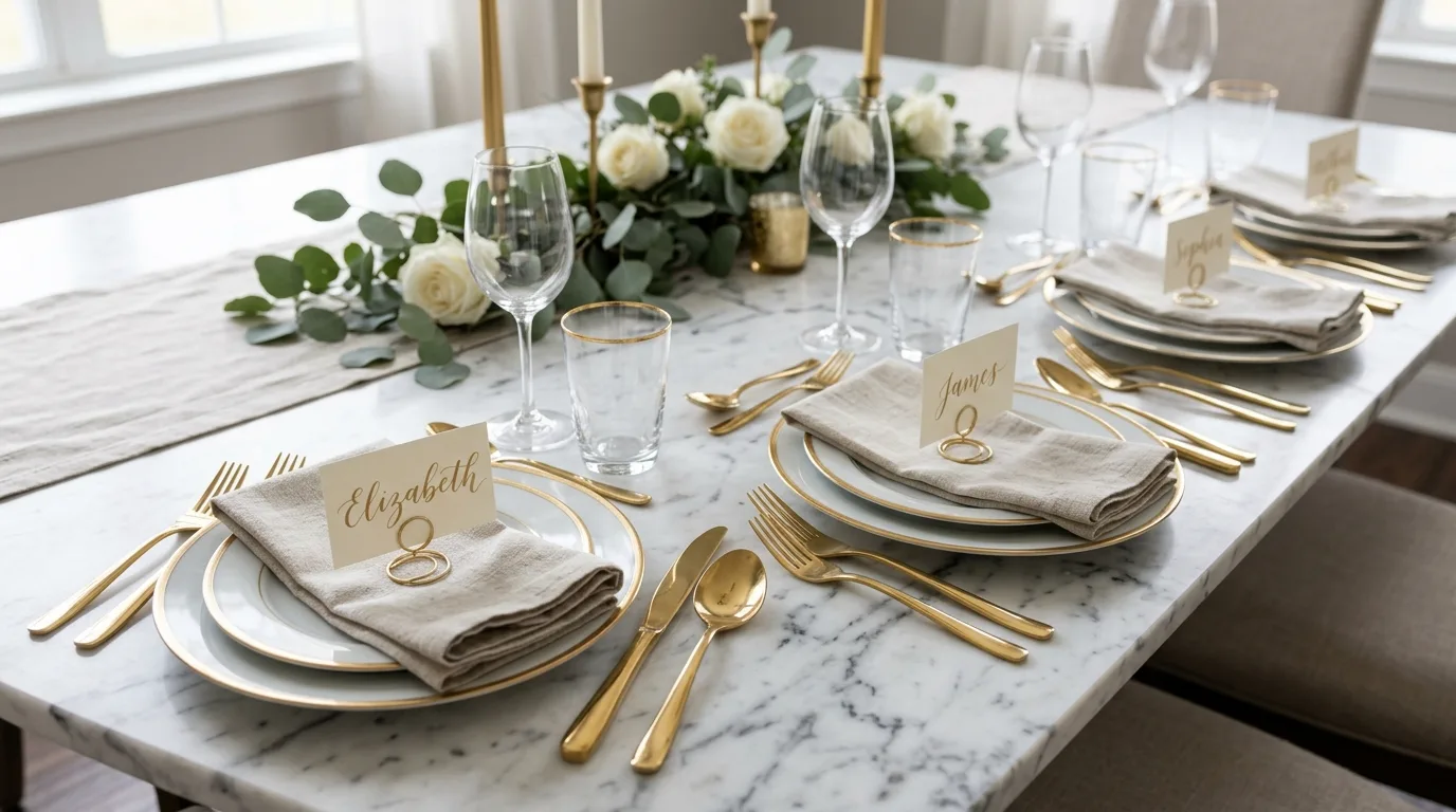 Bring in florals greenery or branches with a lighter hand inspiration for a holiday dining table.